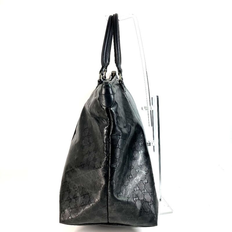 Gucci Shoulder Bag GG Imprime Leather Black — view 5