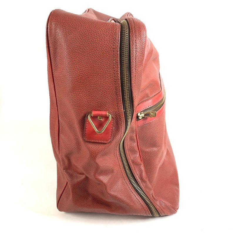 Louis Vuitton Boston Bag Seafeller Leather Red Series