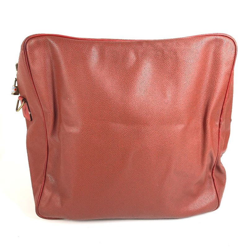 Louis Vuitton Boston Bag Seafeller Leather Red Series