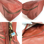 Louis Vuitton Boston Bag Seafeller Leather Red Series