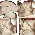 Louis Vuitton Boston Bag Seafeller Leather Red Series