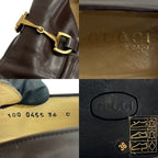 Gucci Horsebit Hardware Leather Loafers 36 Size Shoes — view 2