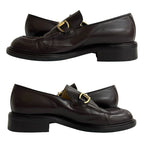 Gucci Horsebit Hardware Leather Loafers 36 Size Shoes — view 3