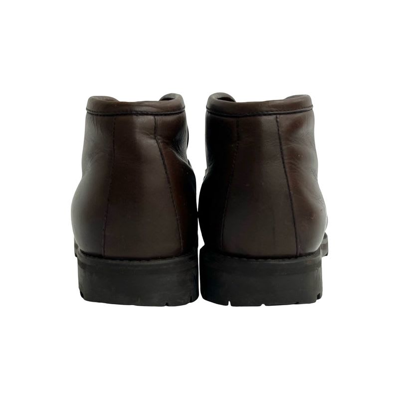 Gucci Horsebit Hardware Leather Short Boots Shoes 35 Size Brown — view 5