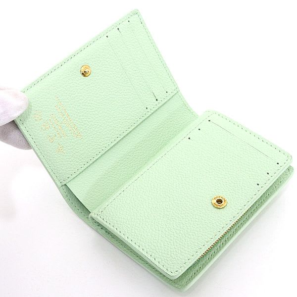 Louis Vuitton TM Portefeuille K Monogram Empreinte Leather Green Tea — view 3