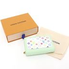 Louis Vuitton TM Portefeuille K Monogram Empreinte Leather Green Tea — view 6