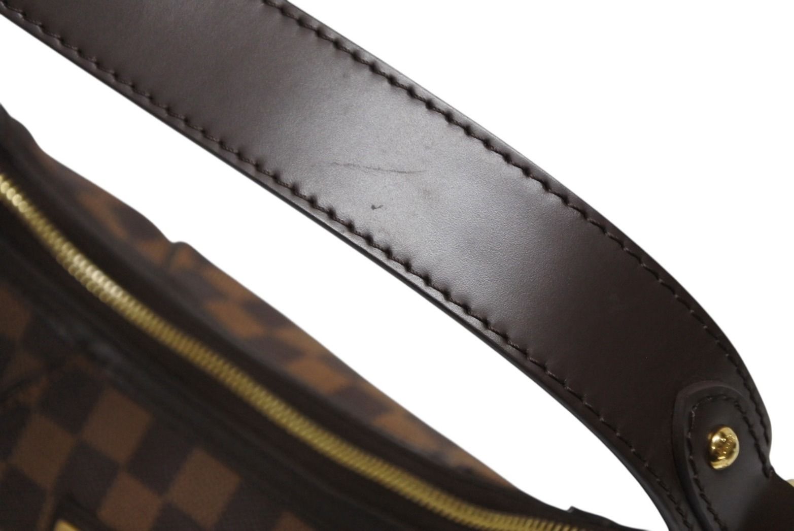 Louis Vuitton Handbag Bag Thames PM Damier Ebene Gold — view 6