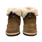Louis Vuitton Pillow Line Monogram Boots Short Ankle Suede Mouton — view 2