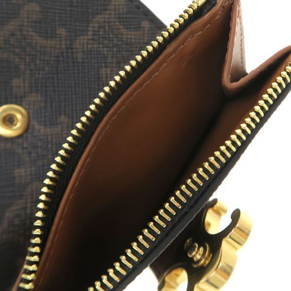 Celine Fine Strap Wallet Nino Triomphe Canvas 10 M962 cqh.04 lu — view 4