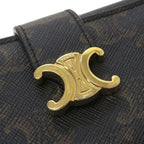 Celine Fine Strap Wallet Nino Triomphe Canvas 10 M962 cqh.04 lu — view 6