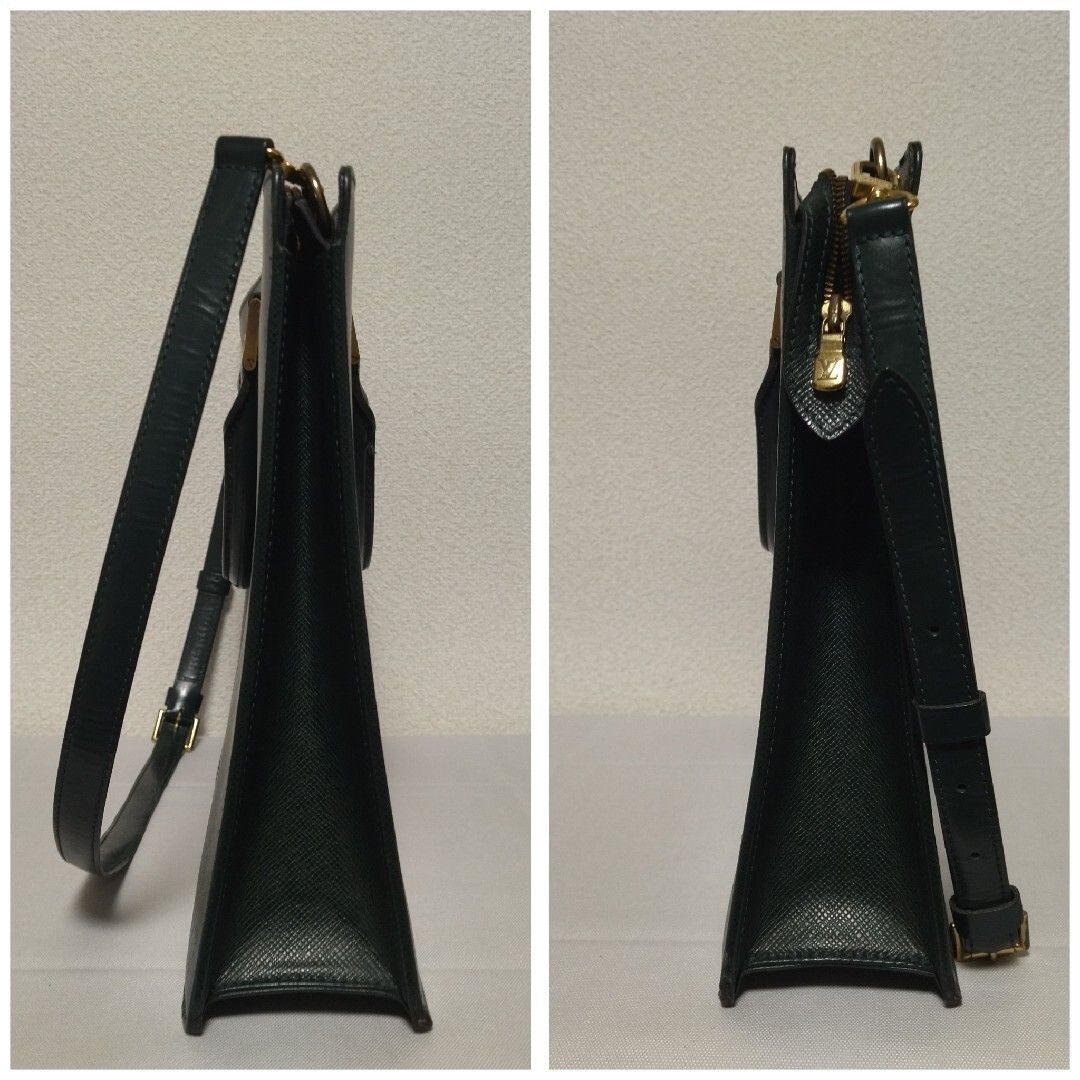 Louis Vuitton Porte Documents Rosan Taiga Epi Sear 2-Way Handbag — view 3