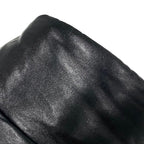 Prada Hat Soft Padded Nappa Leather Triangle Bucket Black — view 5