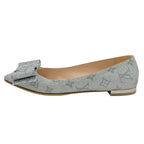 Louis Vuitton Blossom Line Flat Shoes Ballet Ballerina Monogram Ribbon — view 3