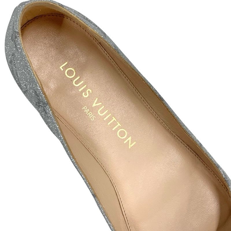 Louis Vuitton Blossom Line Flat Shoes Ballet Ballerina Monogram Ribbon — view 6