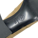 Chanel Boots Short Shoes Coco Mark Logo Nubuck Brown — view 7