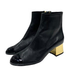 Chanel Boots Long Short 2-Way Coco Mark Logo Quilted Pocket — view 6