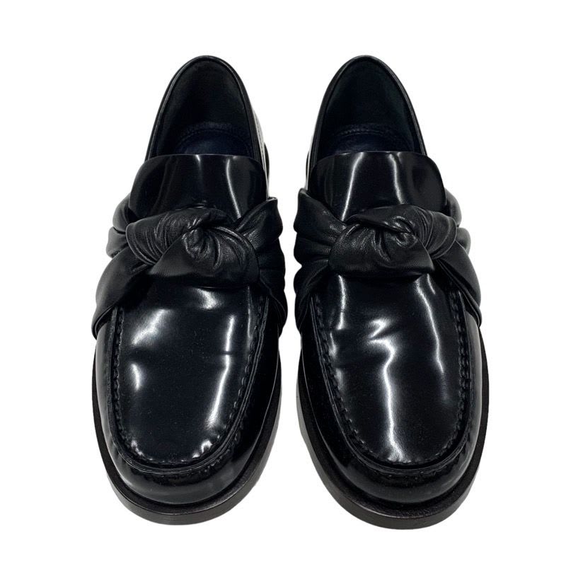 Celine Loafers Leather Shoes Black — view 2