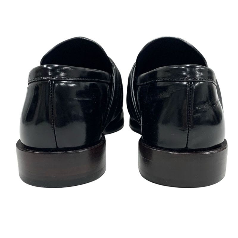 Celine Loafers Leather Shoes Black — view 5