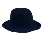Louis Vuitton Bob Carey On Monogram Hat Wool Black White Bucket Reversible — view 7