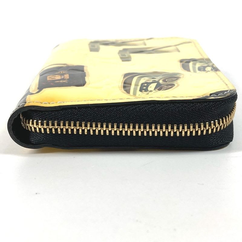Louis Vuitton Coin Case Zippy Purse Patent Leather Black — view 3