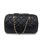 Chanel Mini Boston Chain Shoulder Quilted Ap4474 Chien Pangold — view 3