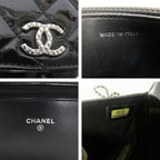 Chanel Brilliant Quilted Chain Shoulder Enamel Patent — view 6