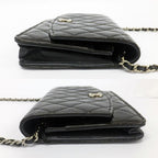 Chanel Brilliant Quilted Chain Shoulder Enamel Patent — view 4