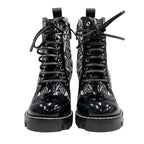Louis Vuitton Star Trail Line Boots Short Shoes Leather Canvas Black — view 2