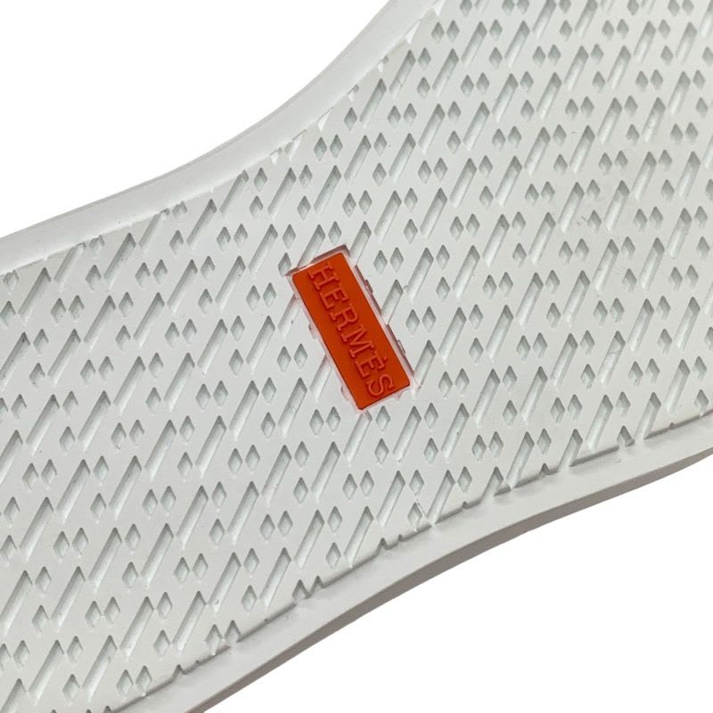 Hermes Day Sneakers Shoes Suede Shearling Brown Kelly Buckle — view 7