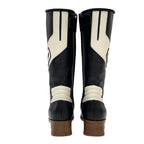 Louis Vuitton Boots Long Flags Line Logo Leather Multicolor — view 6