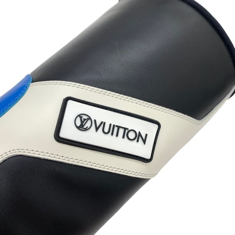 Louis Vuitton Boots Long Flags Line Logo Leather Multicolor — view 9