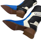 Louis Vuitton Boots Long Flags Line Logo Leather Multicolor — view 5