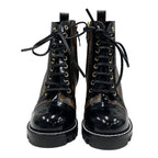Louis Vuitton Star Trail Monogram Boots Short Ankle Lace Up Leather — view 2