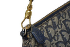 Dior Saddle Pouch MC Navy Trotter Pattern Galliano — view 5