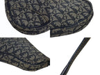 Dior Saddle Pouch MC Navy Trotter Pattern Galliano — view 7