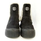 Louis Vuitton Ma0273 Ruby Ankle Boots Mouton Shoes 38 Size 24.5 — view 4
