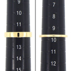 Hermes Ring Kelly TPM Double 2 two Finger Chain 18K Yellow Gold No 12 52 — view 9