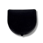 Loewe Anagram Logo Coin Case Purse Leather Black — view 2