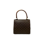 Celine Vintage Macadam Blason Ring Hardware Leather 2-Way Mini Handbag