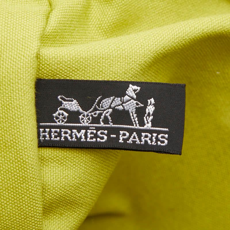 Hermes Bora GM Green Cotton — view 9