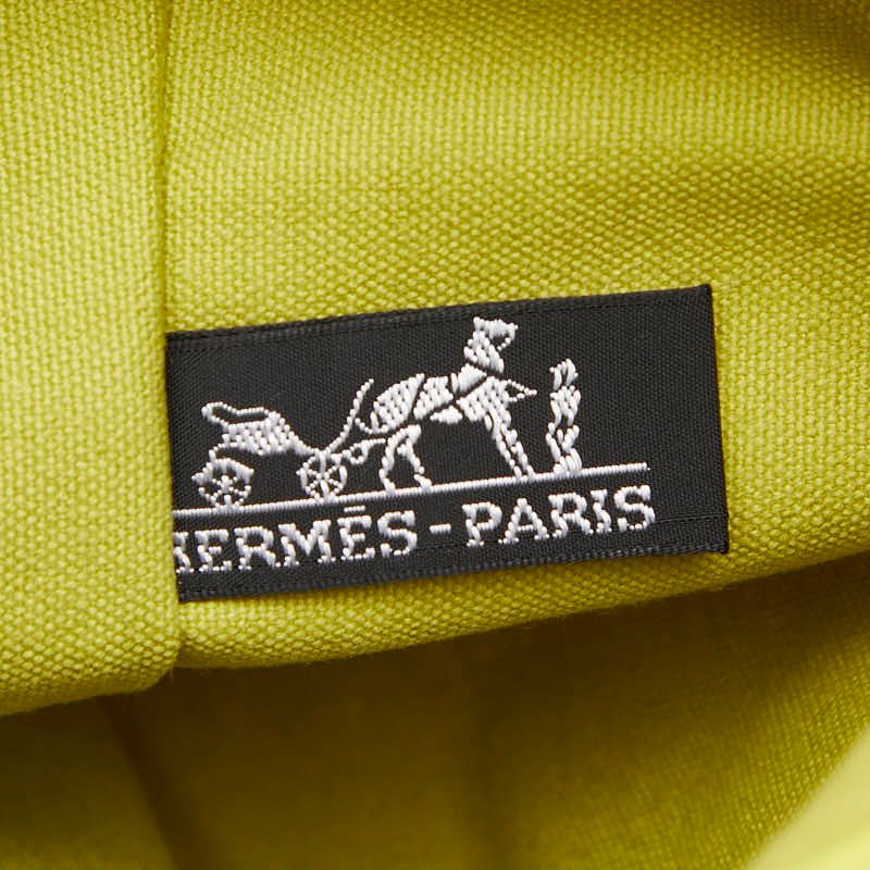 Hermes Bora MM Green Cotton — view 2
