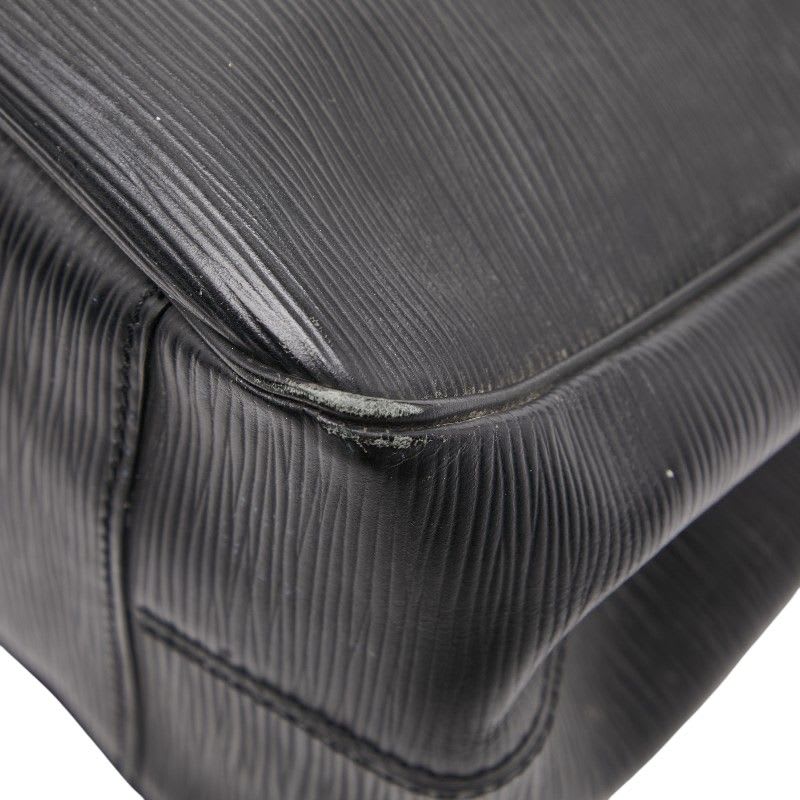Louis Vuitton Epi Passy PM Black Noir Leather — view 7