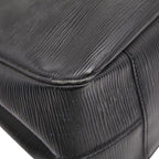 Louis Vuitton Epi Passy PM Black Noir Leather — view 8