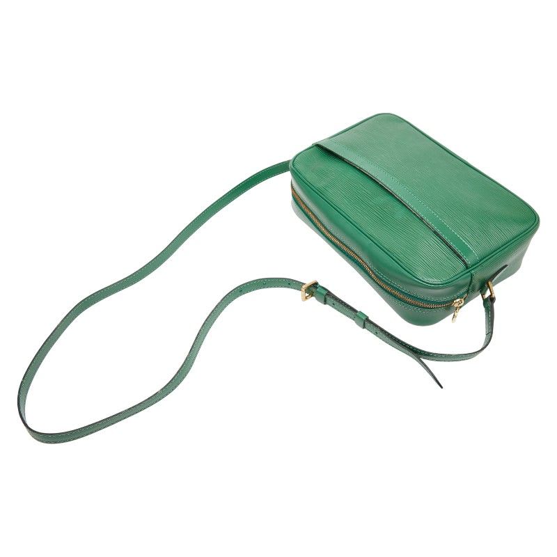 Louis Vuitton Epi Trocadero Crossbody Bag Borneo Green Leather — view 9