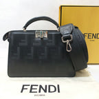 Fendi P-cub-iseeu X-cross 7 Va582 Leather BK — view 9