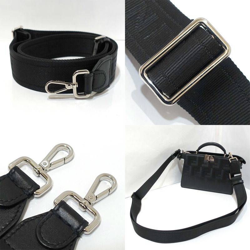 Fendi P-cub-iseeu X-cross 7 Va582 Leather BK — view 8