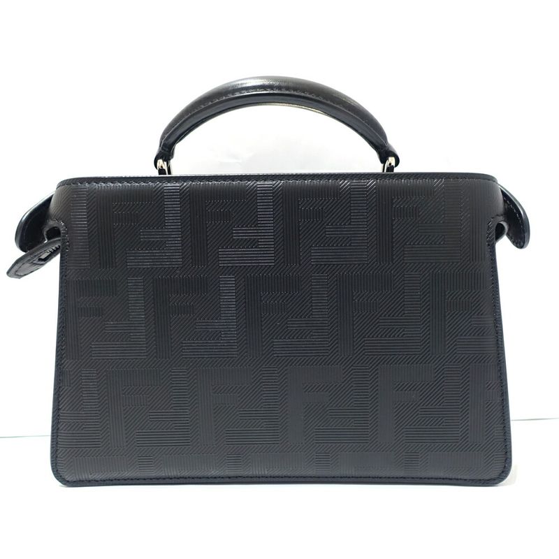 Fendi P-cub-iseeu X-cross 7 Va582 Leather BK — view 3