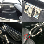 Fendi P-cub-iseeu X-cross 7 Va582 Leather BK — view 7