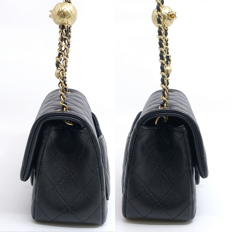 Chanel Mini Quilted Chain Shoulder Bag — view 4