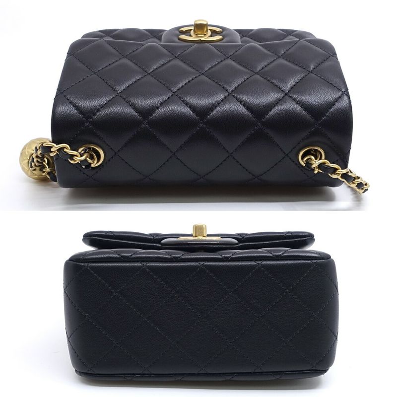 Chanel Mini Quilted Chain Shoulder Bag — view 5